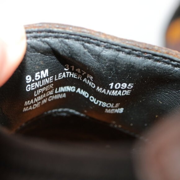 Timberland Mens Mt Kisco Loafer Size 9.5 Brown Leather Driving Slip On Lug Shoe main image 9